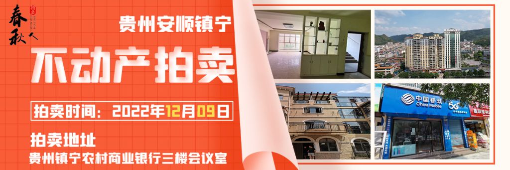 【12月09日】鎮(zhèn)寧縣商鋪、住宅、商業(yè)展位拍賣公告